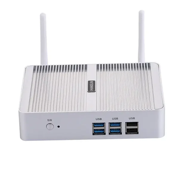 mini pc celeron with 2 x lan