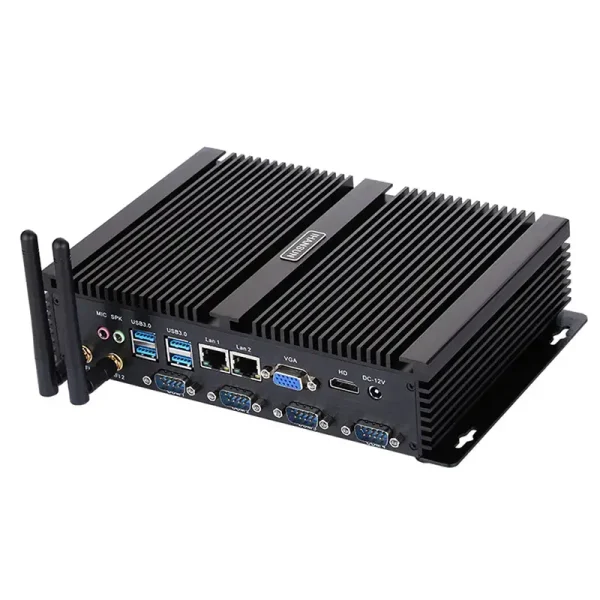 industrial pc with 2 x lan