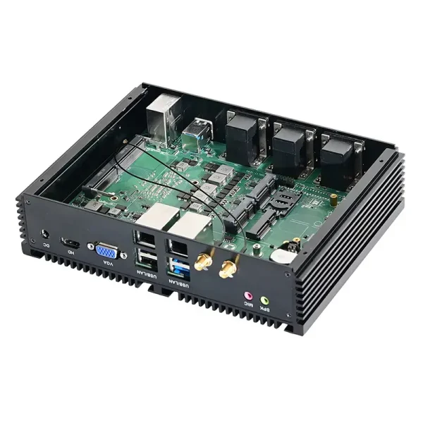 industrial embedded computer with wake on lan