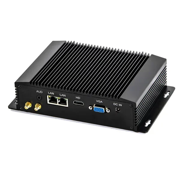 embedded box pc with 2 x rj45 lan