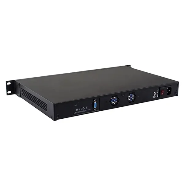 mikrotik routeros firewall appliance with 1u